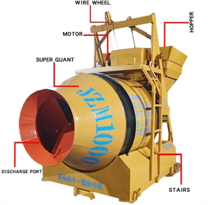 Tự Tải Bê Tông Máy Trộn Với Thang Máy Giá Máy Trộn Bê Tông Với Máy Bơm Trong Ấn Độ Giá - Product Image 3