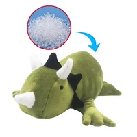Peluche dinosaure super douce certifiée CE, rembourrée en coton PP, coussin animal en peluche 35 cm