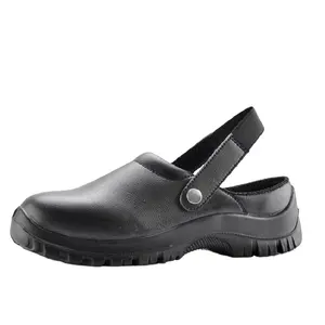 정전기 방지 슬리퍼, 최고의 자본 신발, 블랙 요리사 신발