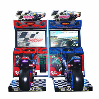 Nouvelle machine de jeu de simulation de course de moto GP pour un joueur, équipement de divertissement et d'amusement d'arcade