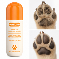 Baume pour pattes d'animaux de compagnie biologique naturel personnalisé, crème hydratante apaisante pour les soins des pattes pour chiens et chats, produit de toilettage pour animaux de compagnie toute saison