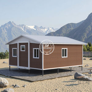 Maison modulaire en conteneur pliable pour bureau Dortoir de 20 pieds 40 pieds Maison préfabriquée extensible Maison portable extensible - Product Image 1