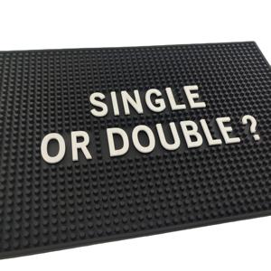 Customizable Long <b>Silicone</b> PVC Pub Mat Rubber Bar Spill <b>Pad</b> Beer Rail Mat Drip Tray Non Slip Service Runner Placemat Coaster - Product Image 4