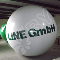 Ballon gonflable à promotion extérieure pour la publicité dans le ciel Grand ballon à hélium gonflable géant avec logo personnalisé