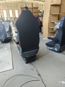 Asiento de lujo con suspensión neumática para conductor de camión, asiento con cojín de aire para Volvo, <span class=keywords><strong>Scania</strong></span>, MAN, Iveco, Davren, <span class=keywords><strong>accesorios</strong></span> - Product Image 6