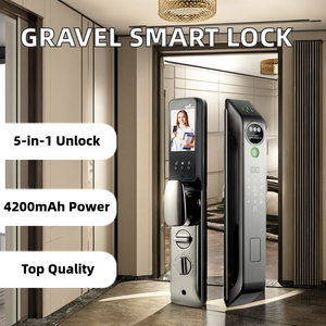 Tuya ล็อกอัจฉริยะแบบอัตโนมัติ, รหัสผ่านสมาร์ทโฟนแบบมีเครือข่าย <span class=keywords><strong>WIFI</strong></span> กรวดอลูมิเนียมประตูหน่วยความจำที่เก็บข้อมูล - Product Image 2