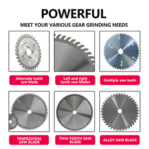 Máy mài lưỡi cưa tròn 550W, máy mài góc xoay dùng cho lưỡi cưa mạ cacbua 80-700mm - Product Image 4