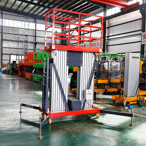 एल्यूमीनियम मिश्र धातु टेलीस्कोपिक हाइड्रोलिक लिफ्ट टेबल हवाई कार्य मंच ऊर्ध्वाधर मिश्र धातु एल्यूमीनियम उठाने मंच - Product Image 5