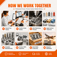 Connecteurs de sondes de capteur usinés sur mesure par CNC - Acier inoxydable haute précision pour arbres tournés, usinage moleté diamanté