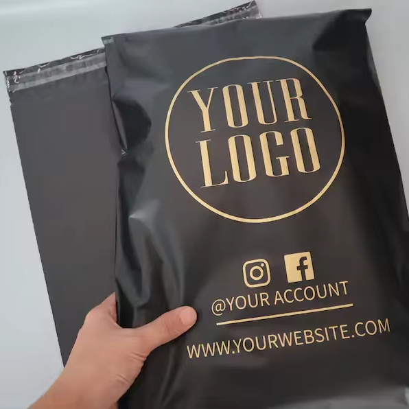 Custom Logo Printed Biodegradable Sustainable Eco Compostable Plastic Poly Mailer Mailing Shipping Bags for Clothing Packaging