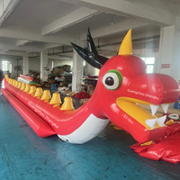 Usine en gros remorquable bateau dragon d'eau bateau banane gonflable pour la mer