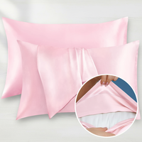 Taie d'oreiller en soie de mûrier écologique de 22 mm, taille standard, luxe, fermeture éclair 100 %, faite à la main, biologique, personnalisable, pour la maison et l'hôtel