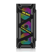 OEM ODM Custom Gaming Computer Case ATX Desktop Cabinet Tempered Glass PC Tower Gaming Casing Computer Cases