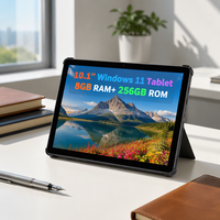 Tablette CHUWI Intel 6500Y Hi10X2, 8 Go de RAM, 256 Go de SSD, Windows 11, écran tactile portable de 10,1 pouces avec clavier pour l'éducation