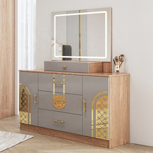 Set Completo di Mobili per Camera da Letto di Lusso a Prezzo All'Ingrosso, Struttura in Legno, Letto Matrimoniale con Contenitore, Arredamento Moderno per Camera da Letto King Size - Product Image 4