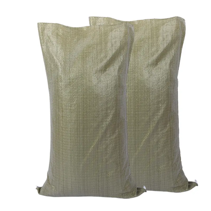 Durable new material plastic 50kg pp woven bag for seeds, grain, rice and flour with factory price, pp woven sack