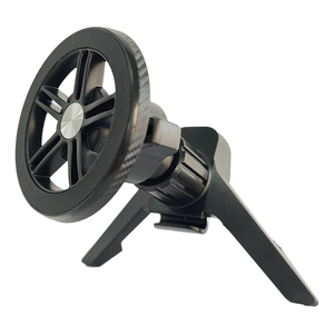 360 graus de rotação Ajustável Fixação Triangular Pé e Metal Gancho Air Vent Grip Car Phone Holder suporte magnético do telefone móvel - Product Image 1