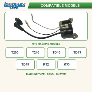 Bobine d'allumage, pièce de rechange pour débroussailleuse T200 T240 TD40 TD43 TD48 <span class=keywords><strong>Kaaz</strong></span> K32 K33 - Product Image 4