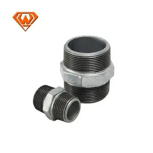 Đen dễ uốn sắt phụ kiện đường ống mạ kẽm 3/4 inch phụ kiện đường ống ổ cắm sản phẩm - Product Image 1