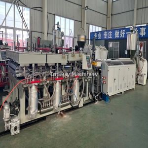 Plástico PP Construcción hueca Encofrado Plantilla de construcción Tablero que hace la máquina Fabricación de maquinaria de extrusión de plástico - Product Image 2