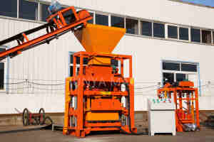 Machine à fabriquer des blocs creux QTJ4-35, machine à fabriquer des blocs creux, machines à fabriquer des blocs creux pour les petites entreprises - Product Image 4