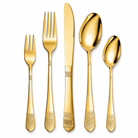 Ensemble de cuillères en acier inoxydable pour mariage, durable, poli miroir, poignée ergonomique, pour hôtel, restaurant, traiteur, vente en gros