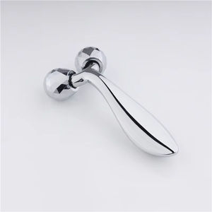 Masajeador Facial 3D Rotación de 360 grados Rodillo silencioso para los ojos Antiarrugas Barbilla Mejilla Slim Lift V Función de blanqueamiento facial - Product Image 4