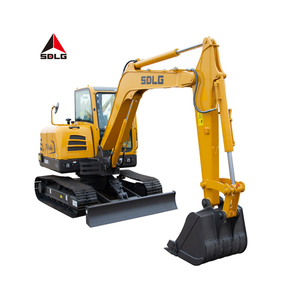 Miniexcavadora SDLG E660FL de Alta Calidad, Excavadora Hidráulica Tipo Oruga, Pequeña Retroexcavadora con Accesorios - Product Image 5