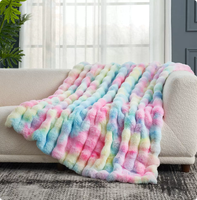 Couverture en fausse fourrure ZHENG YE super douce et chaude, tapis moelleux personnalisable pour chambre, salon et bureau