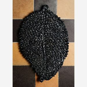 Tapis de plage en jonc de mer en forme de feuilles, de bonne qualité, du Vietnam, avec de beaux produits - Product Image 5