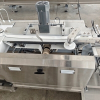 Machine d'emballage horizontale entièrement automatique pour sachets de chocolat en cubes, biscuits gaufrettes, emballage haute efficacité