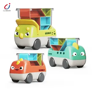 Chengji new design logical training educational block baby toys geometric shapes building block sets for kids