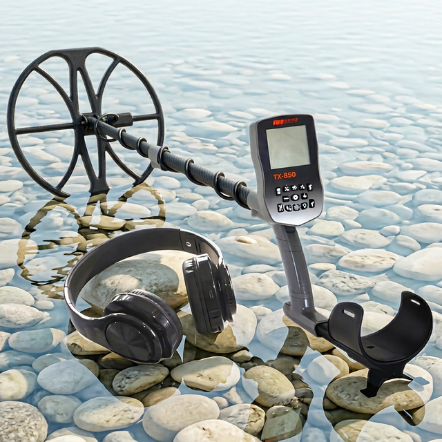 Gold Hunter T90 Multi-Frequency Metal Detector Waterproof 18.75kHz Professional Device for Long Range Gold/Mineral Detection