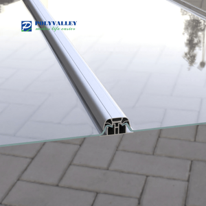 स्पष्ट प्लास्टिक UV अवरुद्ध यू-लॉक पॉलीकार्बोनेट शीट ठोस खोखले प्लास्टिक शीट ठोस यू आकार pvc शीट - Product Image 5