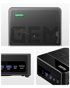 Mini PC Industrial GEM12+ <span class=keywords><strong>PRO</strong></span> AMD <span class=keywords><strong>Ryzen</strong></span> <span class=keywords><strong>7</strong></span> 8845HS, RAM DDR5, SSD, Uso Empresarial, 2*2.5G LAN, 2 Ranuras M.2, Pantalla + Huella Dactilar - Product Image 6