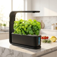 Kit de culture hydroponique intelligent pour petit jardin intérieur, système hydroponique pour la culture de légumes, pot de culture hydroponique pour cuisine