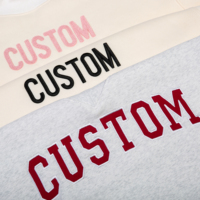 Sweat à capuche surdimensionné en coton pour femme, brodé sur mesure, col rond, tricoté, design de créateur, ensemble unisexe, personnalisation avec logo