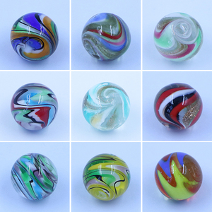 हस्तनिर्मित मुरूनो ग्लास रंगीन गेंद 16 मिमी 25 मिमी ग्लास संगमरमर क्रिस्टल बॉल आर्ट मूर्ति ग्लास सजावट टुकड़े - Product Image 2