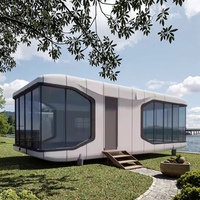 Maisons Conteneur Modulaire Mobile en Acier Préfabriqué Petite Villa Capsule de Sommeil Salle de Bain pour Parc École Ferme