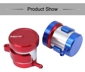 אוניברסלי אלומיניום CNC בלם מאסטר צילינדר שמן כוס Comp עבור אופנוע אוניברסלי - Product Image 5