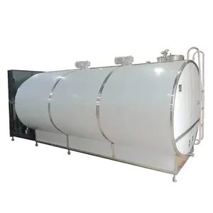 O tanque refrigerando do leite de poupança de energia de alta qualidade, usado para o suco bebe o leite e o outro tanque de armazenamento líquido