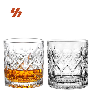 Verre à dégustation de whisky Crystal Heavy 310 ml, base ronde, verrerie artisanale, verres à shot incassables pour vodka et liqueurs - Product Image 1