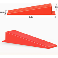 Clips d'accessoires de carrelage réutilisables à prix abordable, cale de nivellement de carrelage, système d'entretoises de nivellement de carrelage