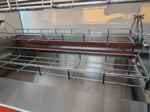 Four de boulangerie rotatif de machine de gril de rôtisseries de poulet <span class=keywords><strong>électrique</strong></span> d'acier inoxydable de représentation de coût élevé <span class=keywords><strong>horizontale</strong></span> - Product Image 3