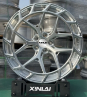 BJXL 1 pièce roue forgée 15 16 18 20 22 24 pouces Jante Beadlock jante 5x114.3 5x130 6x139.7 pour C8 C10 benz bmw roue de traînée