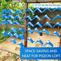 Support de repos modulaire en plastique pour pigeons, cadre de repos pour pigeons, gain de place, pour colombier