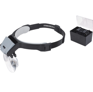 Lupa de Cabeza con 4 Juegos de Lentes con Luz LED, Lupa de Lectura, Reparación e Identificación MG81001-<span class=keywords><strong>B2</strong></span> - Product Image 2