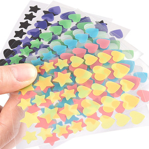 Cerotti per Acne a Forma di Stella e <span class=keywords><strong>Cuore</strong></span>, Ultra-sottili e Invisibili, Adesivi Decorativi per il Viso, Patch per Brufoli - Product Image 5