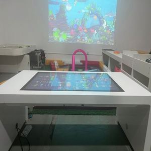 Table de projection interactive tactile pour enfants, jeux DLP pour aires de jeux intérieures et écoles, 10 jeux de peinture pour enfants - Product Image 6