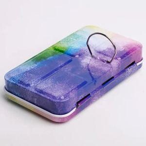 <span class=keywords><strong>Caja</strong></span> de Metal Pequeña de 12 Colores Vacía para <span class=keywords><strong>Acuarelas</strong></span>, en Estuche Metálico - Product Image 5